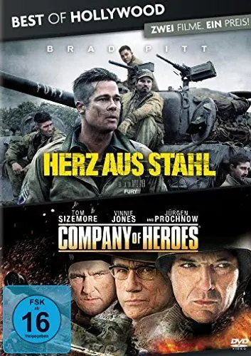 Produktbild: Herz aus Stahl/Company of Heroes - Best of Hollywood/2 Movie Collector's Pack 166 (2 DVDs)