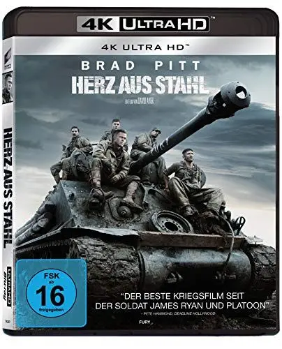 Produktbild: Herz aus Stahl (4K-UHD)