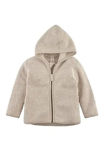Produktbild: hessnatur Fleece-Jacke Mädchen und Jungen Unisex aus Reiner Bio-Baumwolle | nachhaltig und fair hergestellt (Fair Wear Foundation)