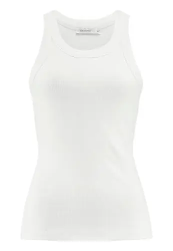 Produktbild: hessnatur Rib Top Slim Damen aus Bio-Baumwolle | nachhaltig und fair hergestellt (Fair Wear Foundation)