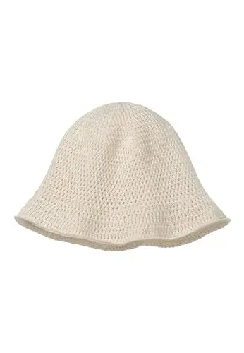 Produktbild: hessnatur Strickhut Damen Betterrecycling in Crochet-Style | nachhaltig und fair hergestellt (Fair Wear Foundation)