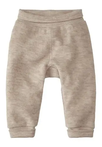 Produktbild: hessnatur Wollfrottee-Hose Mädchen und Jungen Unisex Wollfrottee aus Reiner Bio-Merinowolle | nachhaltig und fair hergestellt (Fair Wear Foundation)