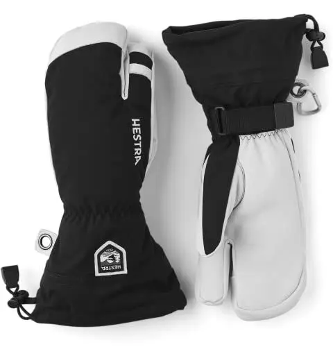 Produktbild: Hestra DREI-Finger-Handschuhe, Damen Herren, schwarz, 9