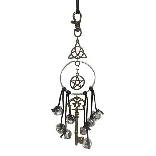 Produktbild: Hexenglocken, Hexen-Windspiel, Hexenglocke, Auto-Glocke, Anhänger für Türschutz, Hexen-Dekoration, 31 cm