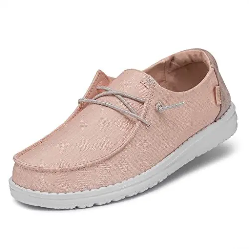 Produktbild: Hey Dude Damen Wendy Glitter Moc Toe Shoes, Rock Candy, 39 EU