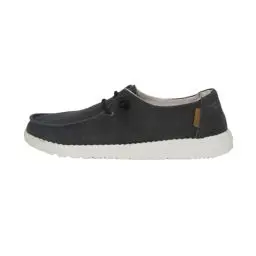 Produktbild: Hey Dude Wendy - Damenschuhe - Farbe Chambray Off Black - Freizeitschuhe im Mokassin-Stil - Größe 36