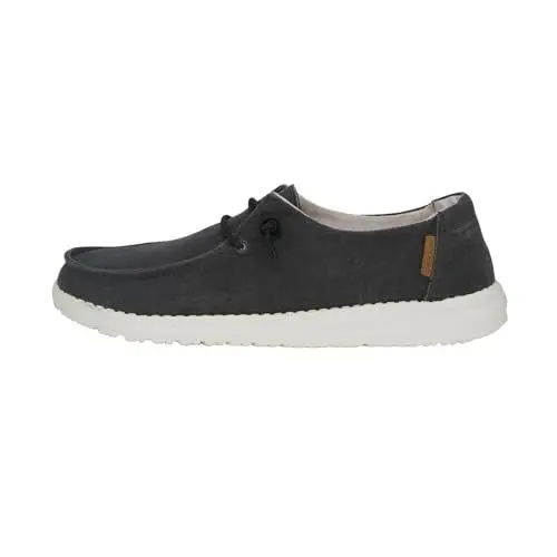 Produktbild: Hey Dude Wendy - Damenschuhe - Farbe Chambray Off Black - Freizeitschuhe im Mokassin-Stil - Größe 36