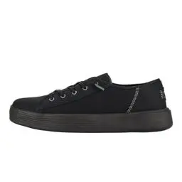 Produktbild: HEYDUDE - Herren Cody M Canvas Cody Sneaker Schuhe, Black/Black, 43 EU