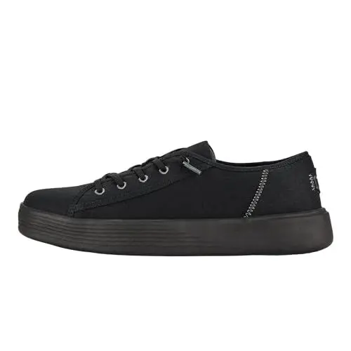 Produktbild: HEYDUDE - Herren Cody M Canvas Cody Sneaker Schuhe, Black/Black, 43 EU