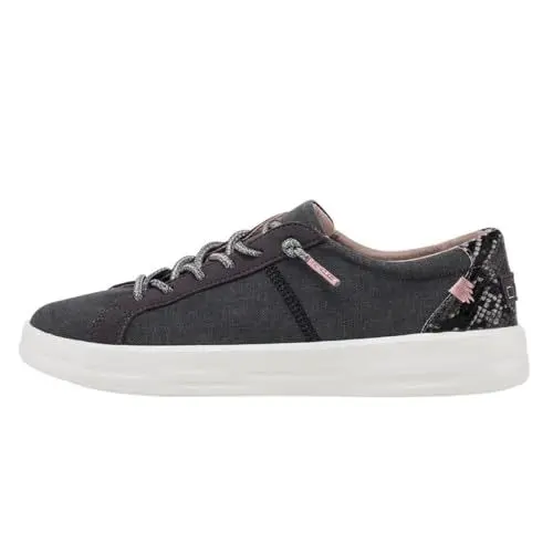 Produktbild: HEYDUDE - Karina Sneaker Damen Schuhe - Sneaker mit Easy-on Lace System, Jet Black, 39 EU