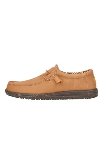 Produktbild: HEYDUDE - Wally Canvas Herren - Slip on Schuhe - Mokassin Stil, Nut, 44 EU