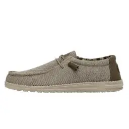 Produktbild: HEYDUDE - Wally Sox Herren - Slip on Schuhe - Mokassin Stil, Beige, 41 EU