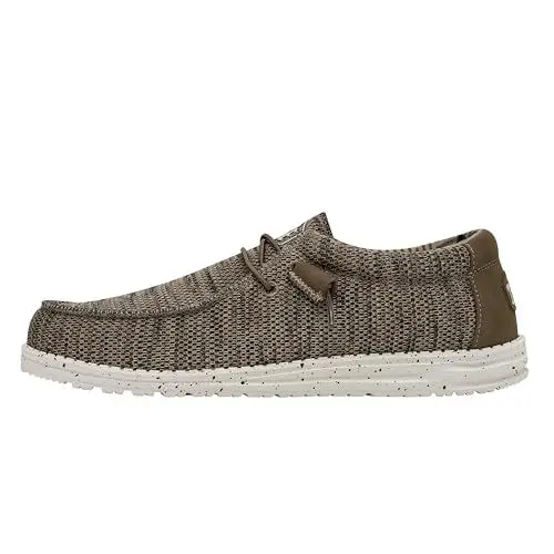 Produktbild: HEYDUDE Wally Sox Herren - Slip on Schuhe - Mokassin Stil, Brown, 41