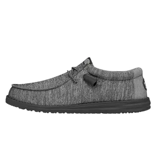 Produktbild: HEYDUDE Wally Sport Knit Herren - Slip on Schuhe - Mokassin Stil, Charcoal, 44