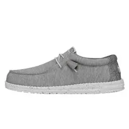 Produktbild: HEYDUDE - Wally Sport Knit Herren - Slip on Schuhe - Mokassin Stil, Grey, 44 EU