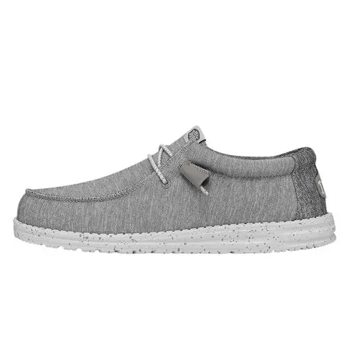 Produktbild: HEYDUDE - Wally Sport Knit Herren - Slip on Schuhe - Mokassin Stil, Grey, 44 EU
