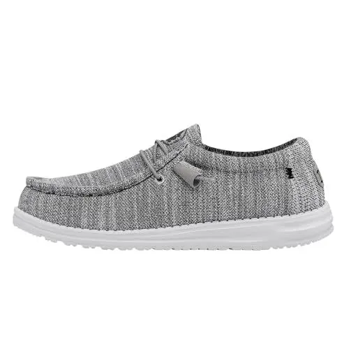 Produktbild: HEYDUDE Wally Stretch Mix Wally Herren - Slip on Schuhe - Mokassin Stil, Granite, 45