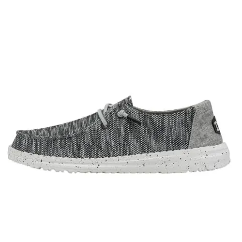 Produktbild: HEYDUDE Wendy Sox Damen - Slip on Flache Schuhe - Mokassin Stil, Dark Grey, 39