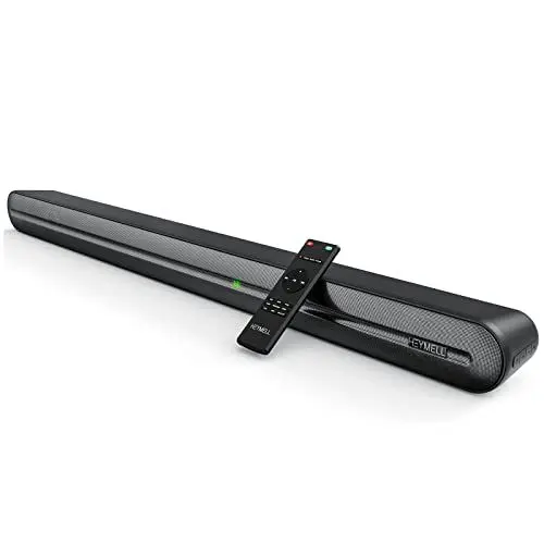 Produktbild: Heymell 150W TV Soundbar,6X Lautsprecher,2X Verstärker IC Bluetooth Eingebauter Subwoofer, Sehr klarer Sound ohne Rauschen, DSP ,3D Surround , HDMI Optical AUX USB