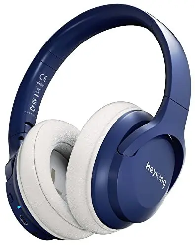 Produktbild: HEYSONG Bluetooth kopfhörer Kinder, Faltbare kabellose Over Ear kopfhörer mit 85/94dB Lautstärkebegrenzung, 24 Stunden Wiedergabezeit, Bluetooth 5.3, eingebautem Mikrofon für Telefon, Tablet, PC