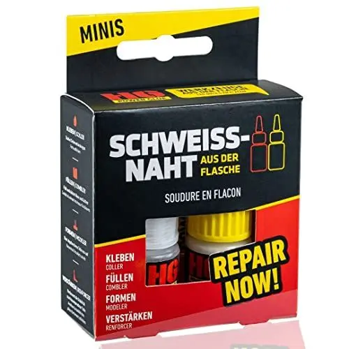 Produktbild: Die Schweißnaht aus der Flasche by HG Power Glue I MINIs I Sekundenkleber extra stark