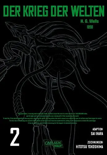 Produktbild: H.G. Wells - Der Krieg der Welten 2: Der Angriff der Marsianer auf das British Empire - der Science-Fiction-Klassiker der Weltliteratur von 1898 als Manga-Adaption