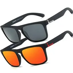 Produktbild: HGDGears Polarisierte Sonnenbrille für Herren Damen-UV400 Schutz Leicht Retro Klassische Vintage-Ideal für Autofahren,Reisen,Angeln,Outdoor-Aktivitäten