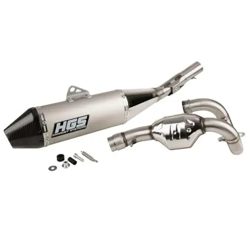 Produktbild: HGS Auspuffanlage Silber Gr. Aluminium/Edelstahl