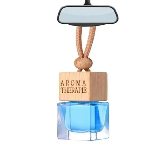 Produktbild: HhBdy Autoerfrischer Auto Parfüm Aromatherapie Lufterfrischer Auto Parfüm Duft Auto Innenraum Hängeflasche Duftanhänger Auto Duftflakon Auto zum Anhängen Auto-Aromatherapie für Autos und Häuser