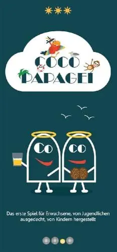 Produktbild: Hiboutatillus, Coco Papagei, Partyspiel, Kartenspiel, 3+ Spieler, Ab 18+ Jahren, 30-45 Minuten, Deutsch