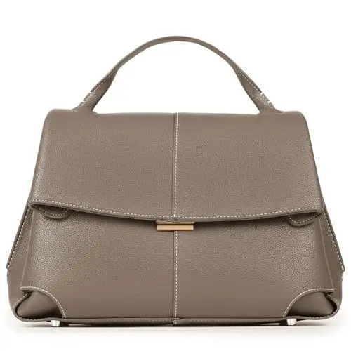 Produktbild: HICARRY Handtasche Damen Elegant Henkeltasche Groß Umhängetasche Designer Luxury Top-Handle Bag Kunstleder Schultertasche Shopper Tasche Work Tote Satchel