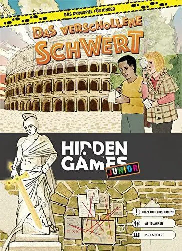 Produktbild: Hidden Games Tatort - Das verschollene Schwert: Das Krimispiel für Kinder