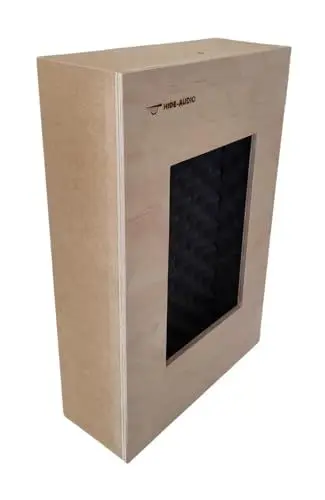 Produktbild: Hide-Audio Akustisches Gehäuse für Focal 100IW5LCR Lautsprecher 500/330/127