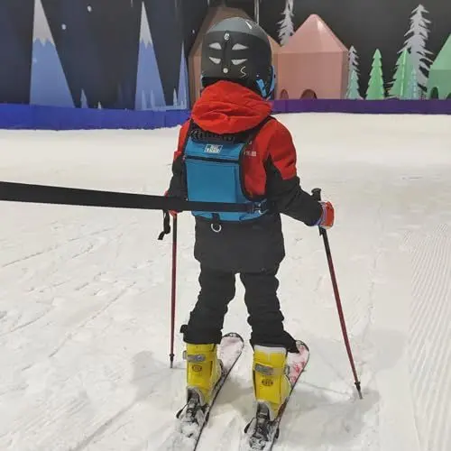 Produktbild: HIDEWALKER Anfänger Ski- und Snowboardgeschirr für Kinder- Ski-Trainingsrucksack 3-7 Jahre Alt Skateboarding Skifahren Eislaufen Training Skigurt