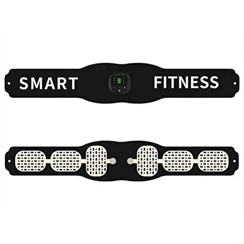 Produktbild: Hidyliu EMS Trainingsgerät, Bauchtrainer Elektrisch, EMS Bauchmuskeltrainer, EMS Bauchtrain Nicht auswechselbare 6 Trainingsmodi Muskelstimulator Männer und Frauen, Bauch