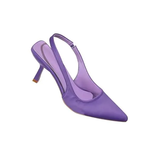 Produktbild: High Heels Slingback Bequeme Abendschuhe Knöchelriemen High Heels Party Tanzschuhe EU 36-41