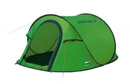 Produktbild: High Peak Wurfzelt Vision 3, Pop Up Zelt für 3 Personen, Festivalzelt freistehend, super leichtes Schnellöffnungs-Wurfzelt, 1500 mm wasserdicht, Ventilationssystem, Moskitoschutz