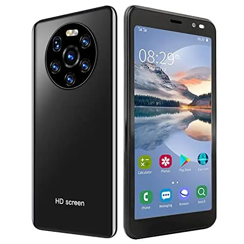 Produktbild: High-Definition-Smartphone Mate40 Pro 5,45-Zoll-HD-Bildschirmtelefon Dual-Card-Dual-Standby-Smartphone Mobiltelefon 512 MB+4 (Schwarz)