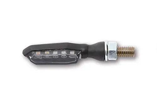 Produktbild: HIGHSIDER LED Rück-, Bremslicht, Blinker Einheit SONIC-X1, schwarz, getönt