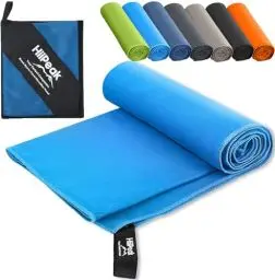 Produktbild: HiiPeak Mikrofaser Handtuch Kompakt und Leicht Microfaser Handtücher Fitness Schnelltrocknend microfaser Badetuch Saugfähiges Sporthandtuch Fitnessstudio Schwimm und Gym Handtuch