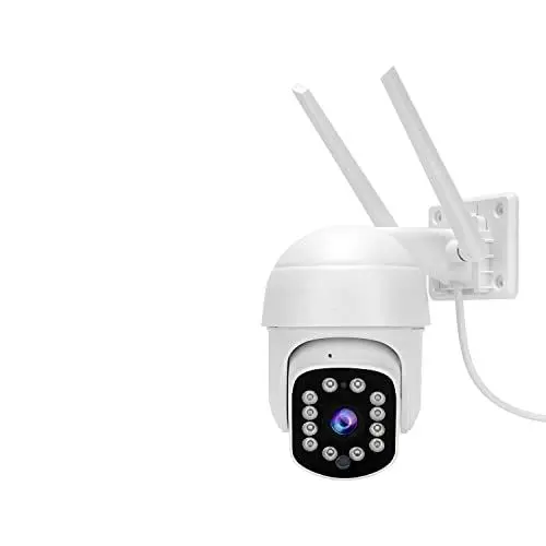 Produktbild: HiKam A9 2023 Gen, PT Überwachungskamera Aussen mit Personenerkennung, Ultra HD 2K Auflösung, Kabellose IP WLAN Outdoor Kamera Schwenkbar mit Sirene, Nachtsicht, 2-Wege Audio,App,IP66 Wasserdicht