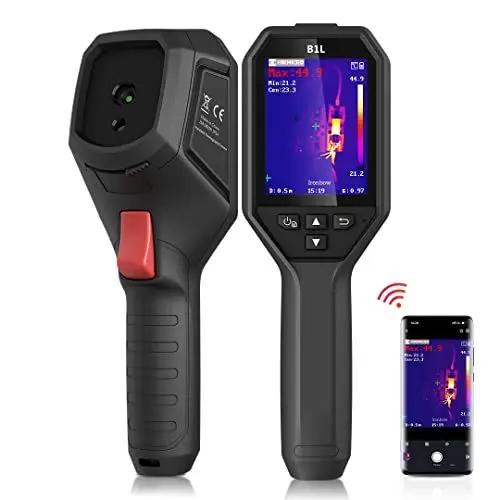 Produktbild: HIKMICRO B1L Wärmebildkamera mit 160 x 120/19200 IR-Auflösung, WLAN, 25Hz Bildfrequenz, 3,2