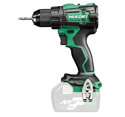 Produktbild: HIKOKI Akku Bohrschrauber DS18DEW4Z, Bohrfutterspannweite: 1,5-13 mm (18V, Max. Festdrehmoment (hart): 140 Nm, Leerlaufdrehzahl 2.Gang: 0-2000 min-1, Zubehör: ohne Akku, Ladegerät und Transportkoffer)