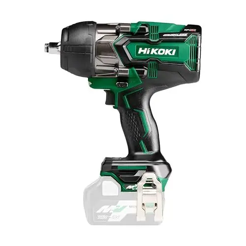 Produktbild: HiKOKI Akku-Schlagschrauber WR36DB (36V, Li-Ion, 1650 Nm, Brushless, 4-stufiger Wahlschalter, LED, ohne Akku und Ladegerät)