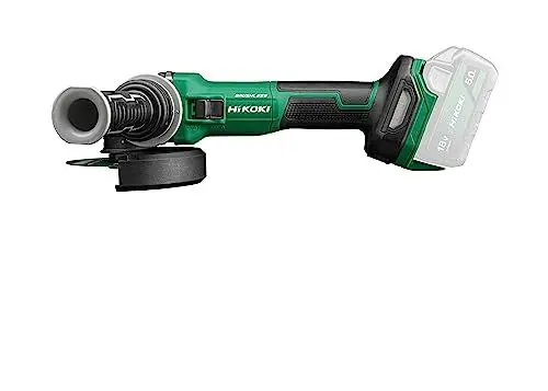Produktbild: HiKOKI Akku-Winkelschleifer G1813DE (18V, 125mm, Brushless, M14, Spindelarretierung, Zubehör, ohne Akku und Ladegerät)