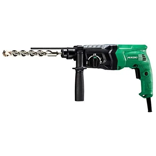 Produktbild: HiKOKI Bohr- & Meißelhammer DH24PH2 (730W, 2.7 J, SDS-plus-Werkzeugaufnahme, Sicherheitsrutschkupplung, Zubehör, Koffer)