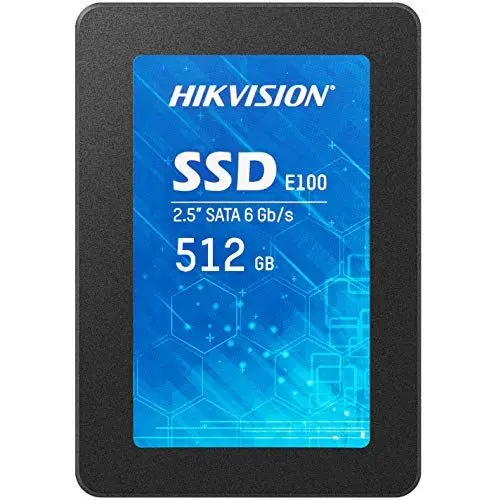 Produktbild: Hikvision SSD 512GB, 3D Nand 2,5 Zoll SSD Intern Festplatte SATA III 6 Gb/s, Internes Solid-State-Laufwerk Lesegeschwindigkeit bis zu 550 MB/s, kompatibel mit Laptop, PC, Desktop - E100
