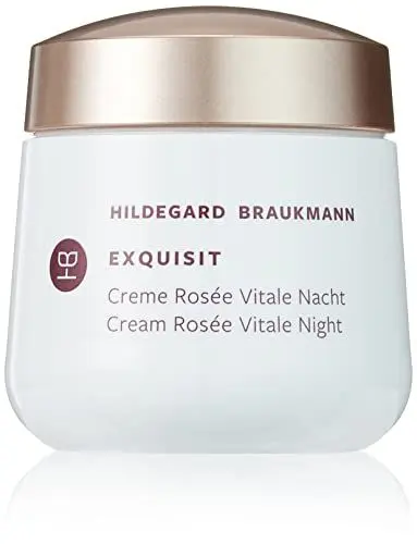 Produktbild: Hildegard Braukmann Exquisit Créme rosèe vitale Nacht Gesichtscreme, 50 ml