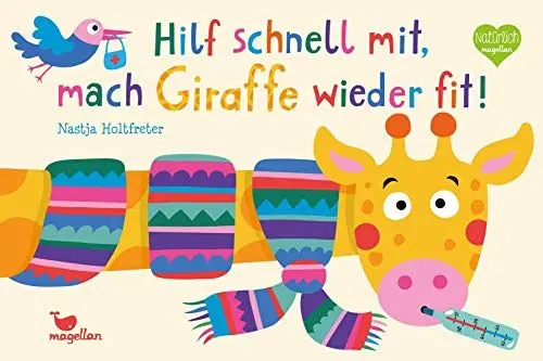 Produktbild: Hilf schnell mit, mach Giraffe wieder fit!: Ein Mitmach-Pappbilderbuch für kleine Arzthelfer ab 2 Jahren (Mitmach-Reihe)