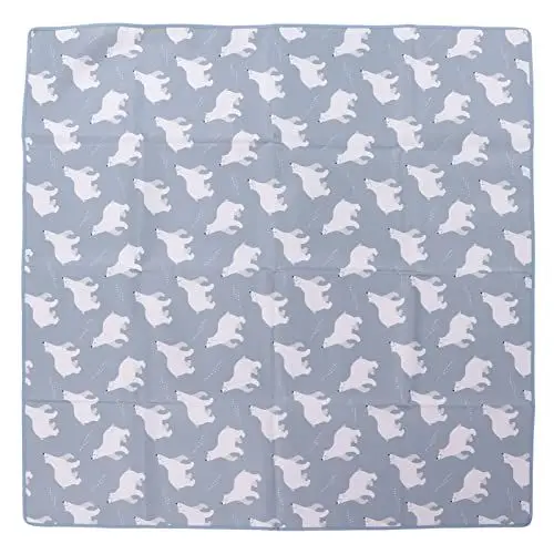 Produktbild: Hilitand Baby-Spielmatte, 110 X 110 cm / 43,3 X 43,3 Zoll, Große Faltbare Bodenmatte, wasserdichte Schaumstoff-Spielmatte für Babys, rutschfeste, Weiche Krabbelmatte